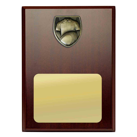 Plaque with Rugby Trim