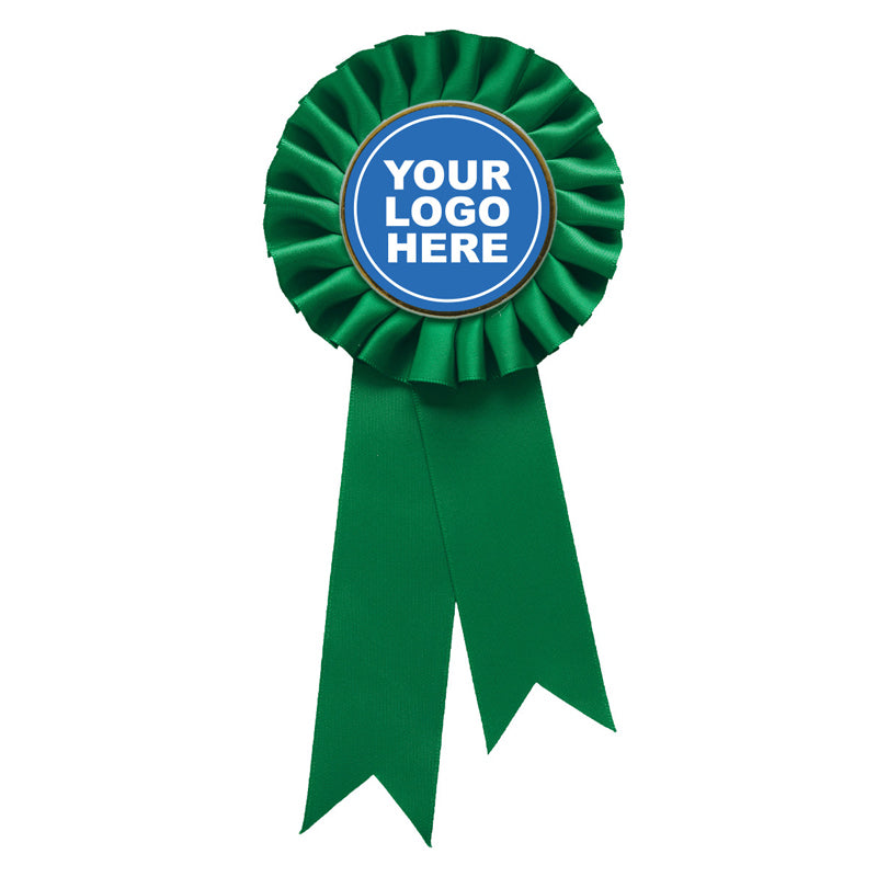 Green Rosette w/ Clip 210mm