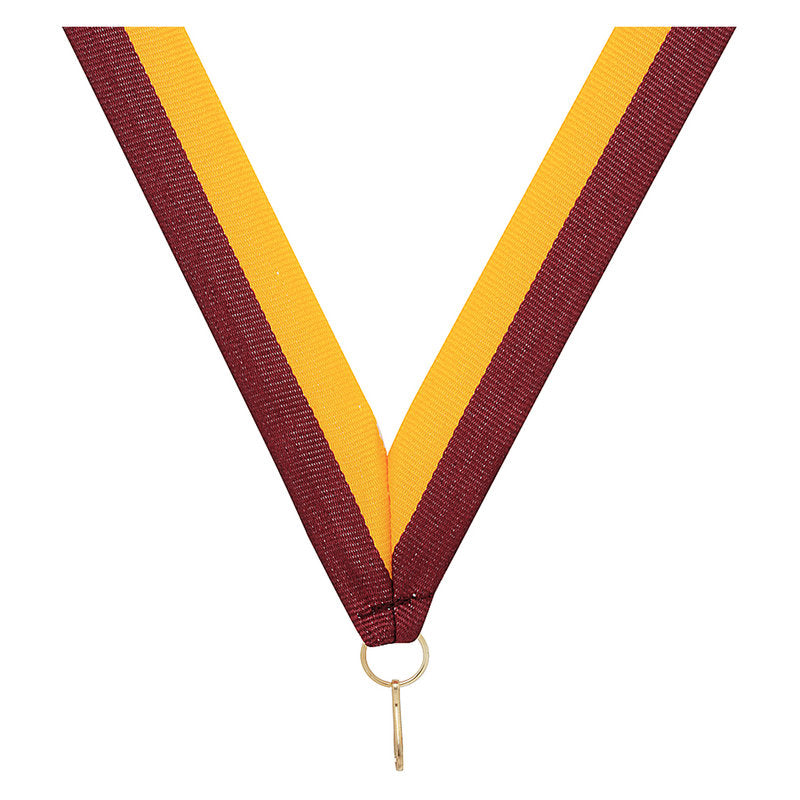 Maroon / Gold Ribbon