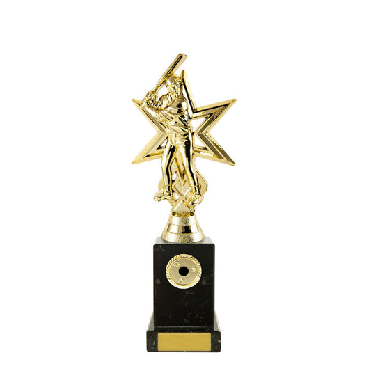 Baseball Figure Male on Column