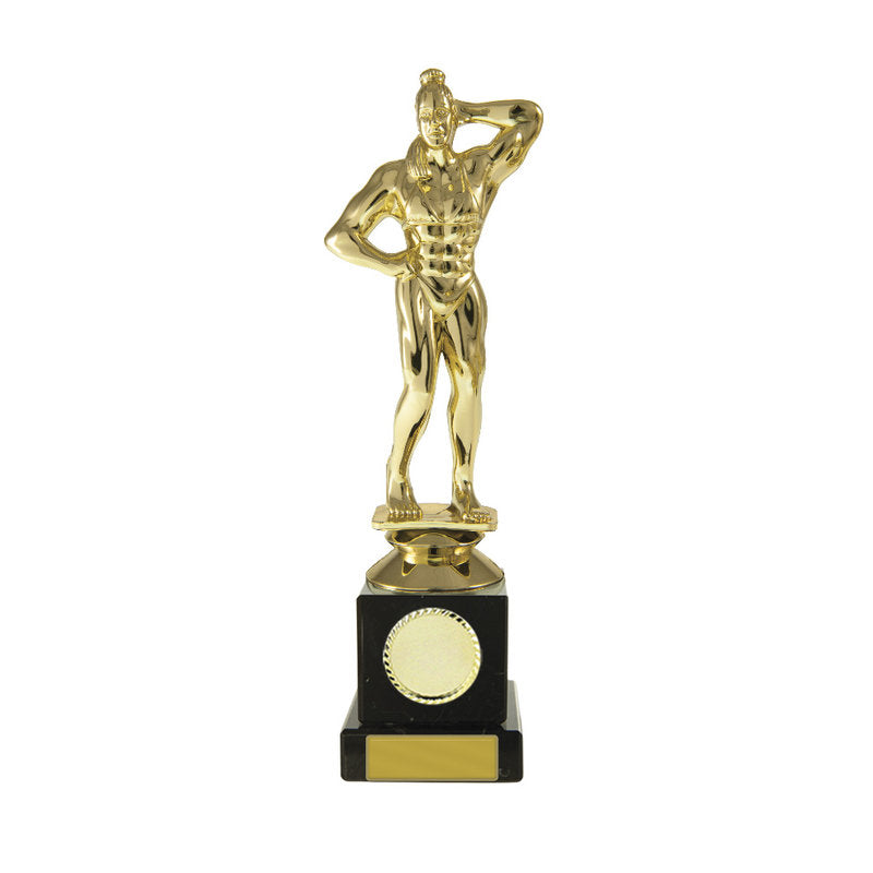 Bodybuilder Fem.Figure on Base