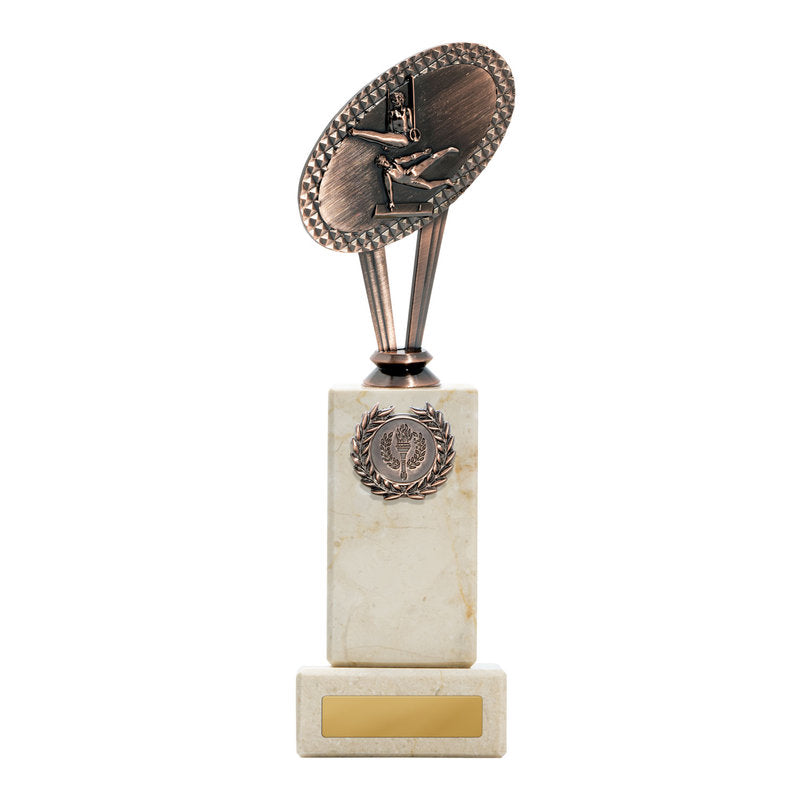 Metal Male Gymnastics Theme on Base