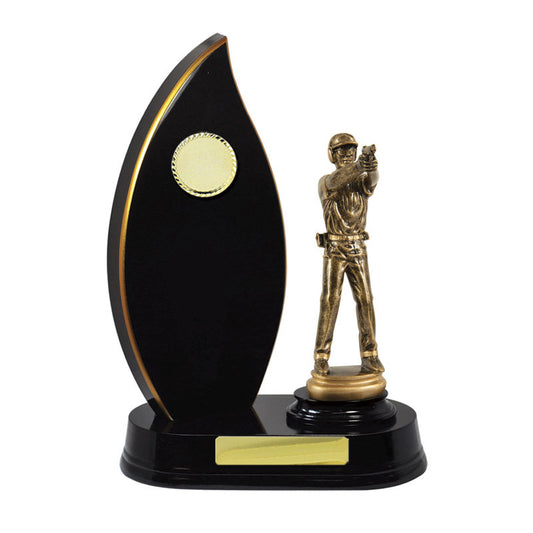 Timber Buildup Pistol Shooting