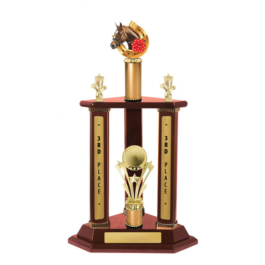 Timber Buildup Horses