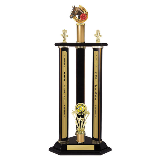 Timber Buildup Horses