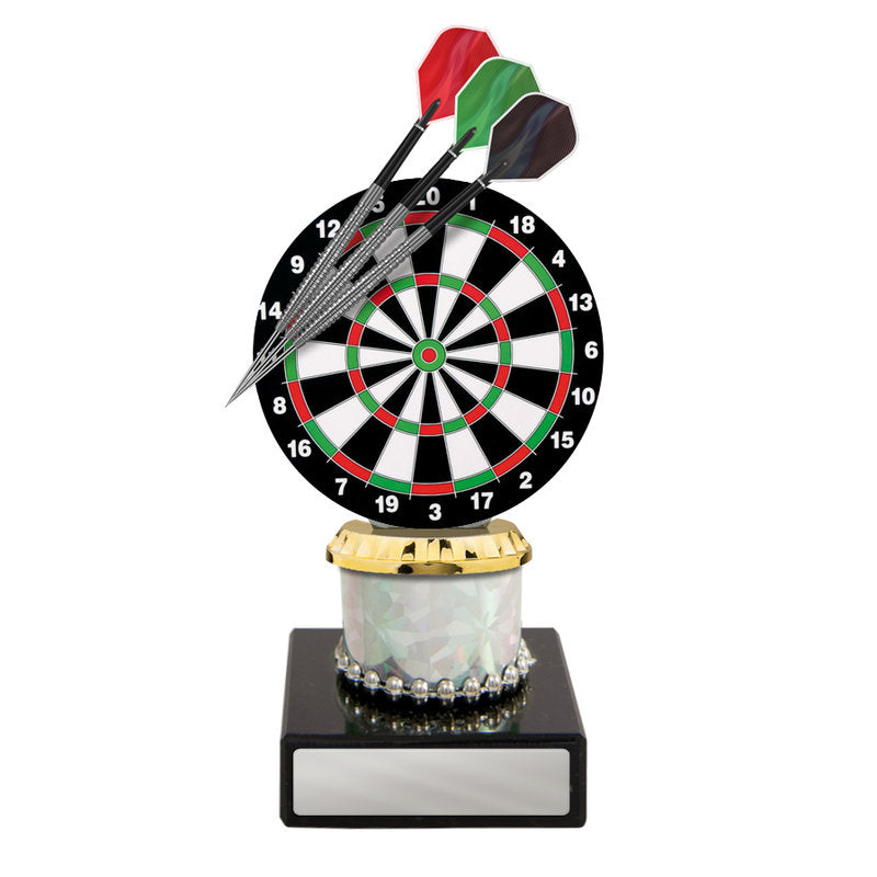 Darts Figurine on Column