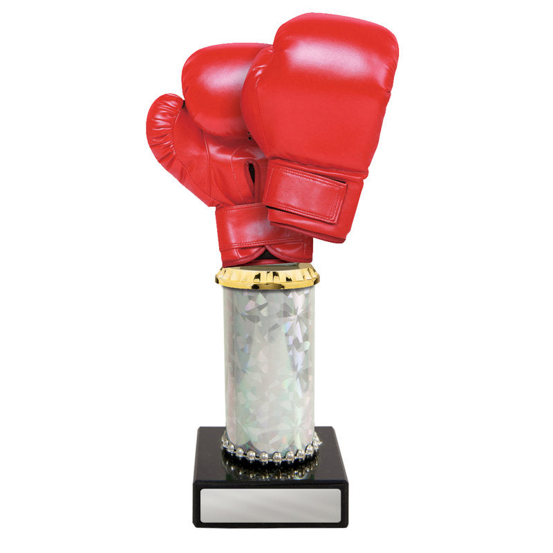 Boxing Figurine on Column