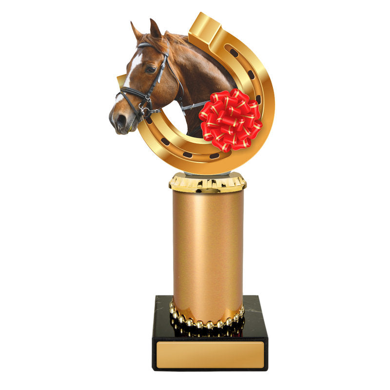 Horse Figurine on Column