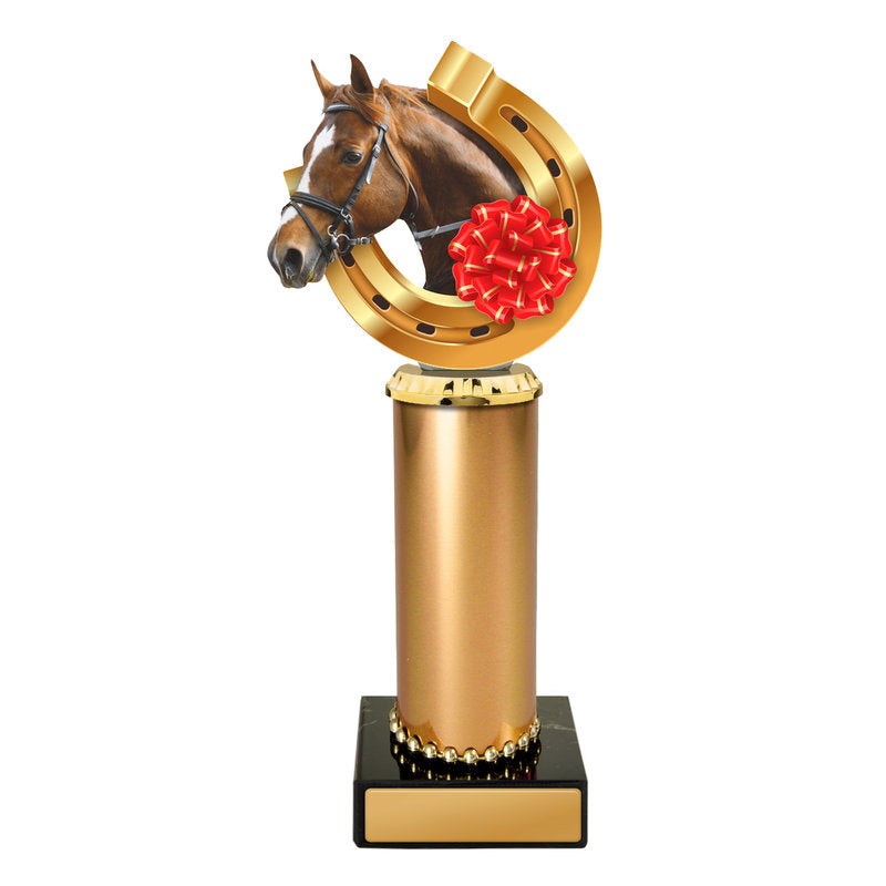 Horse Figurine on Column