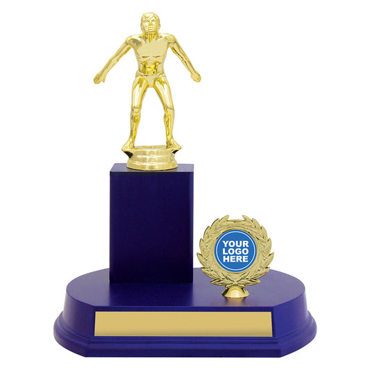 Offset Column - Blue