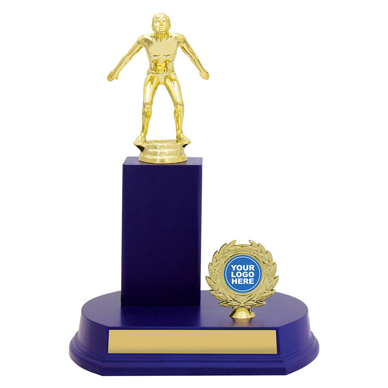 Offset Column - Blue