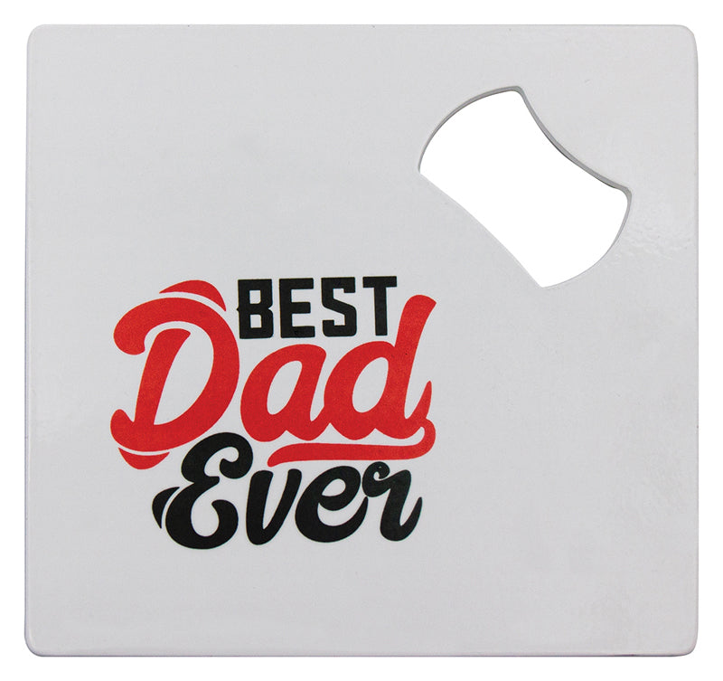 Bottle Opener & Coaster - Colour