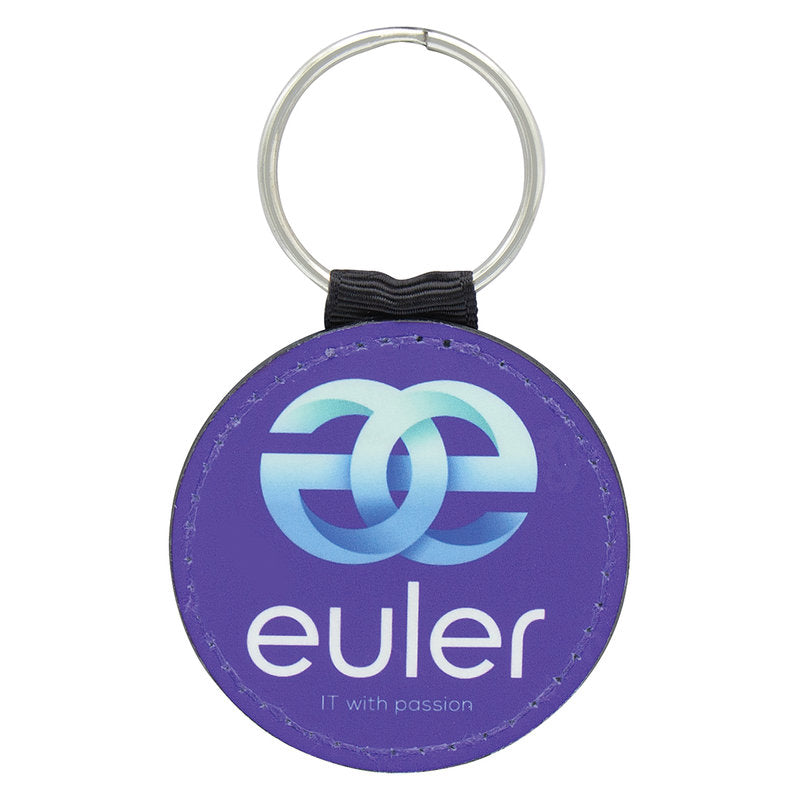 Leather Keychain - Colour