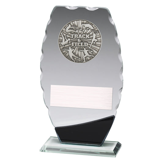 Track & Field Clipped Oval