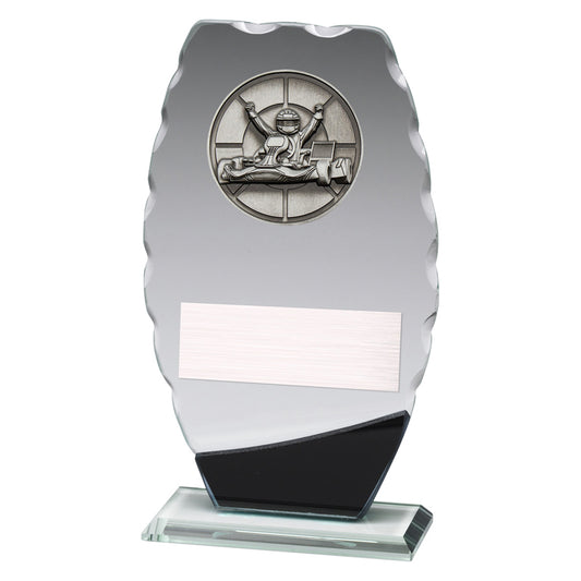 Go Kart Clipped Oval