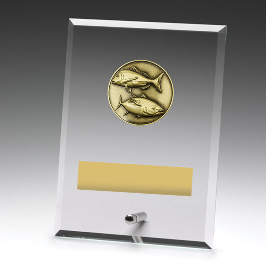 Glass Plaques - Fishing