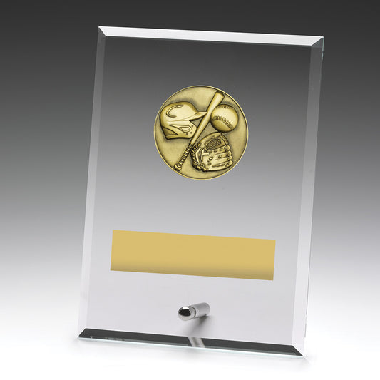 Glass Plaques - Baseball
