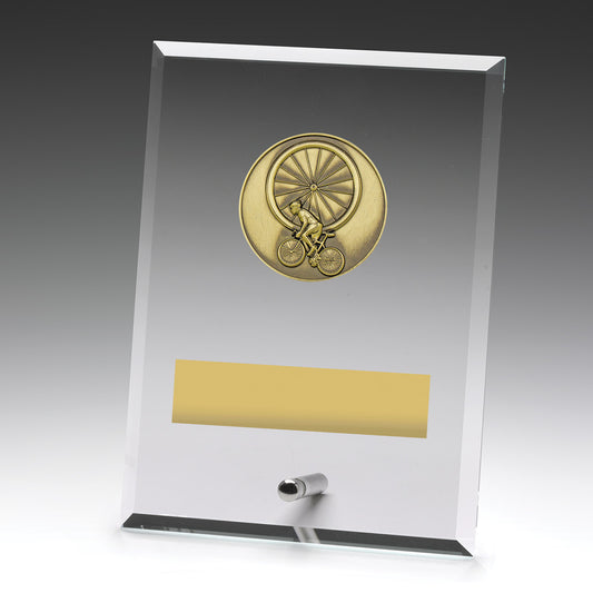 Glass Plaques - Cycling