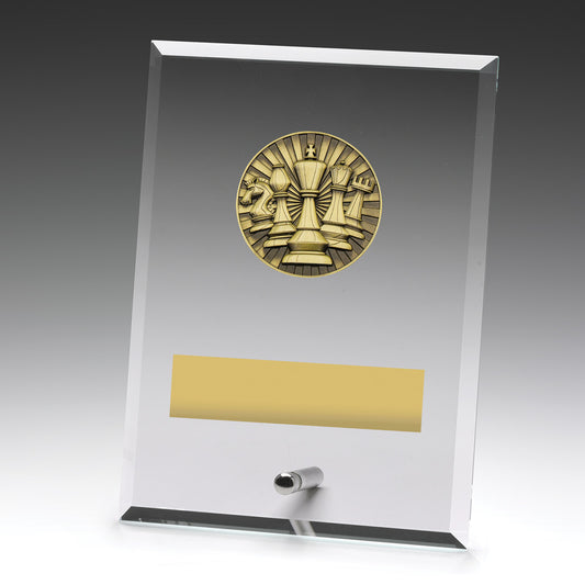 Glass Plaques - Chess
