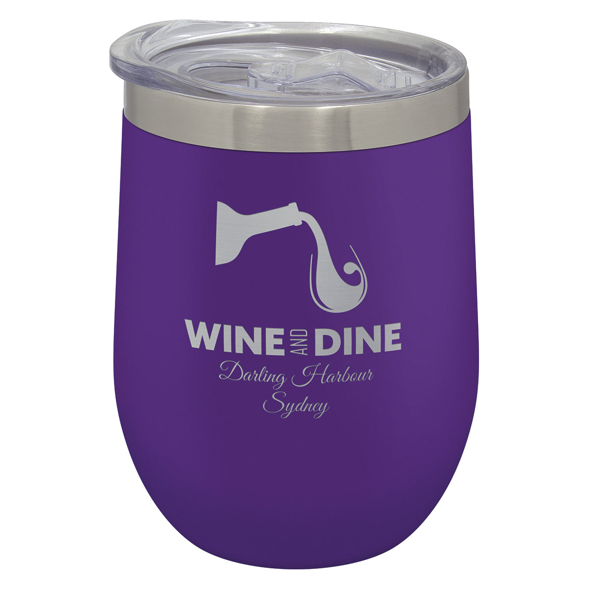 Wine Tumbler Purple