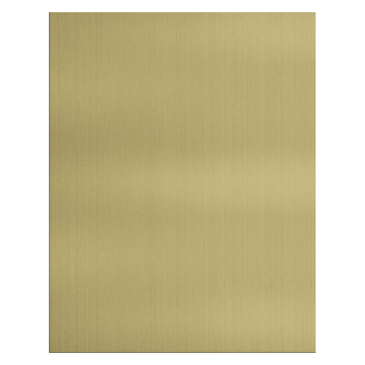 Sublimation Plaque Plate - Gold