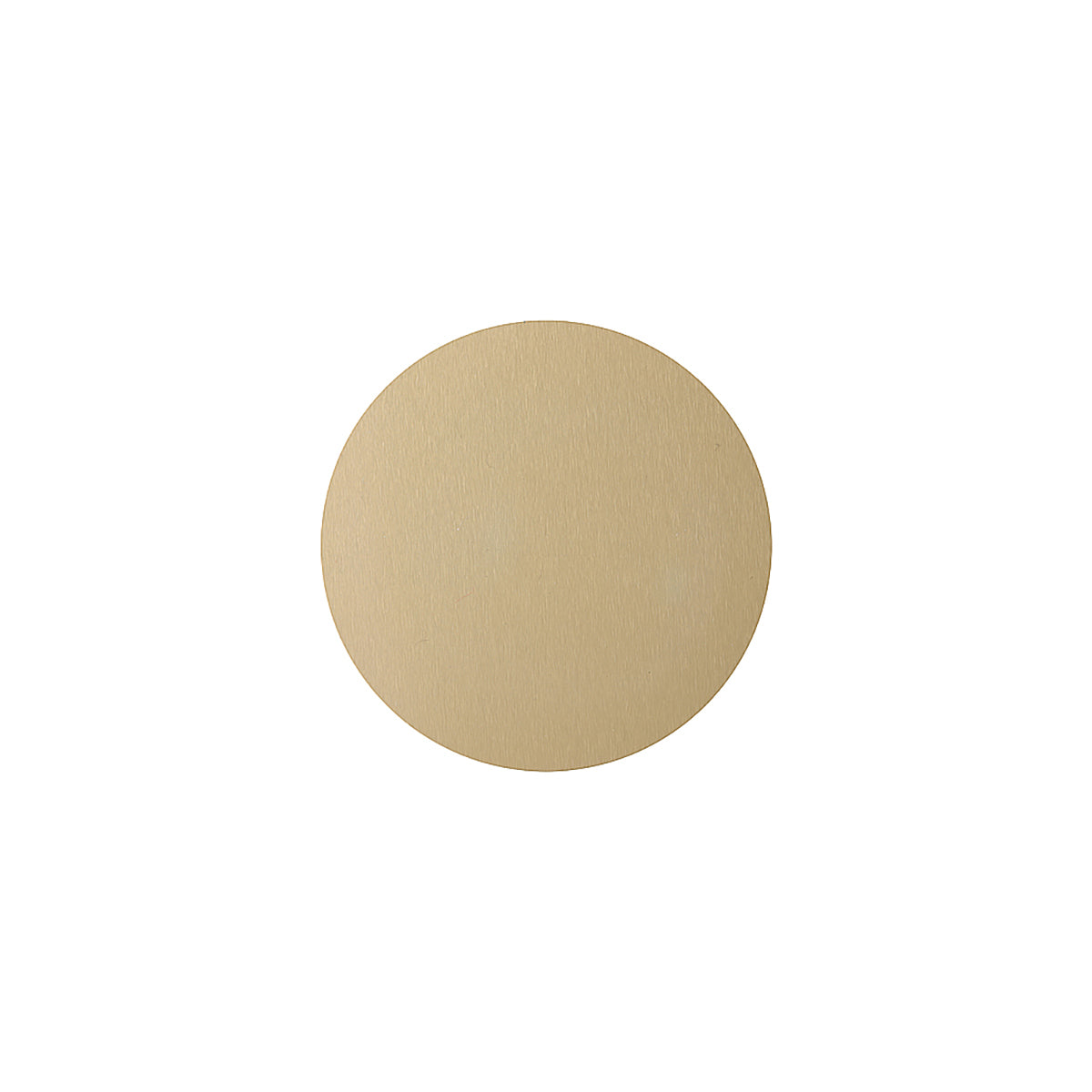 Sublimation Disc - Gold with Adhesive