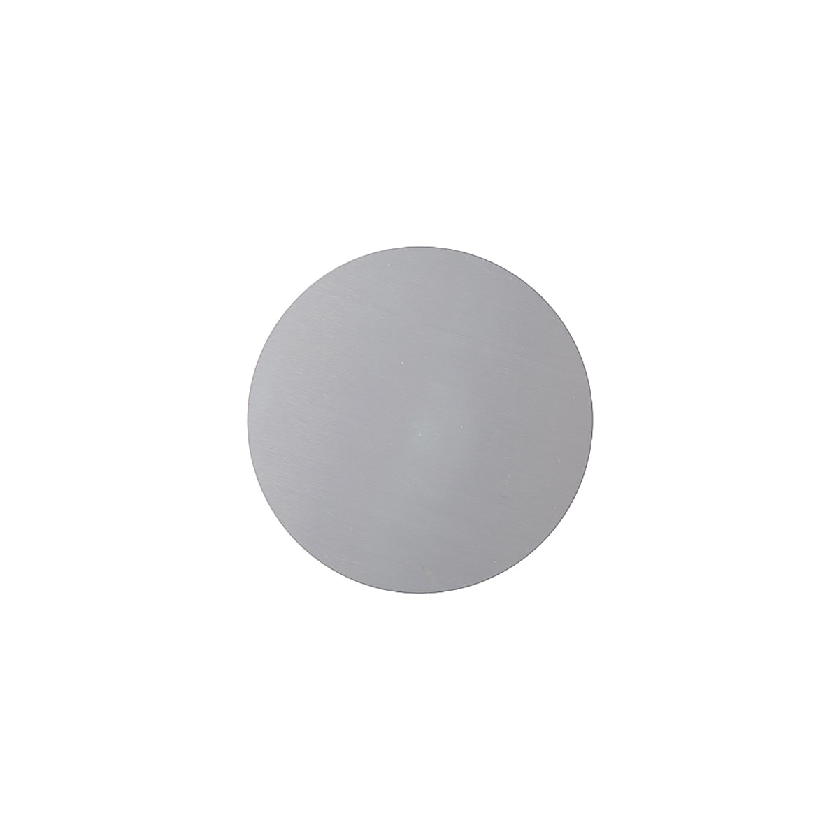 Sublimation Disc - Silver with Adhesive