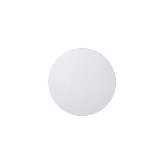 Sublimation Disc - White with Adhesive