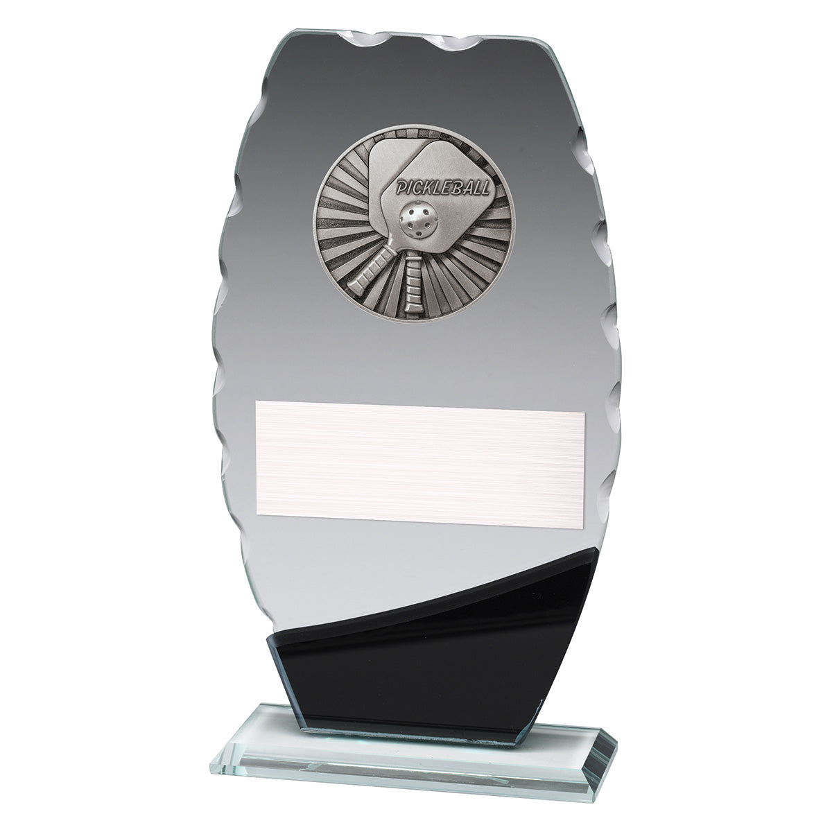 Clipped Oval Glass - Pickleball
