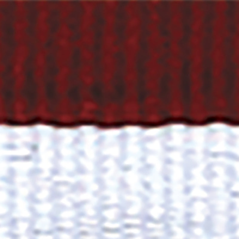 Maroon / White Ribbon