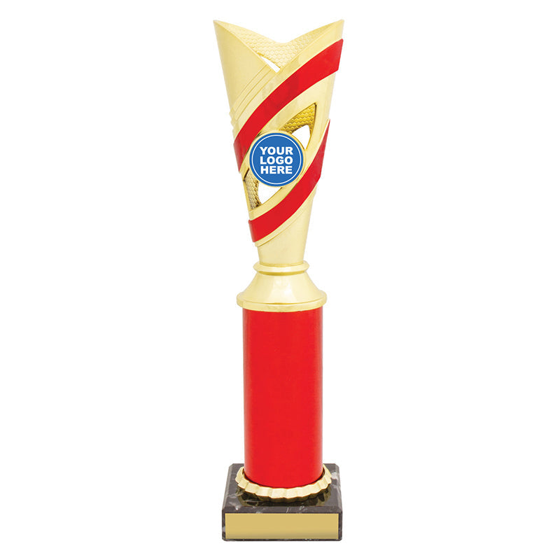 Curve Cups - Gold / Red