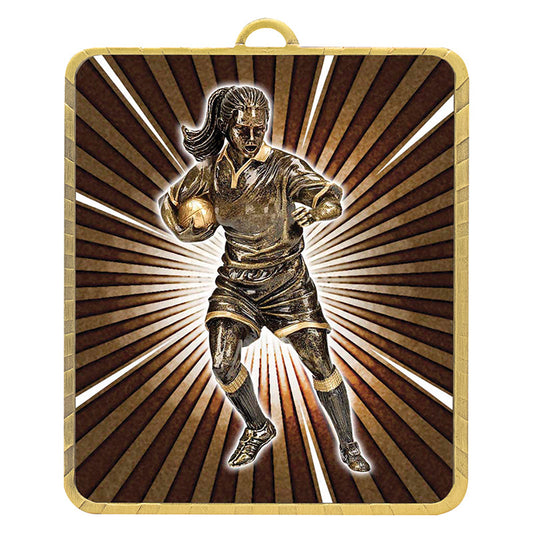 Gold Lynx Medal - Rugby Female
