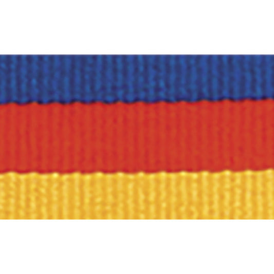 Blue / Red / Gold Ribbon