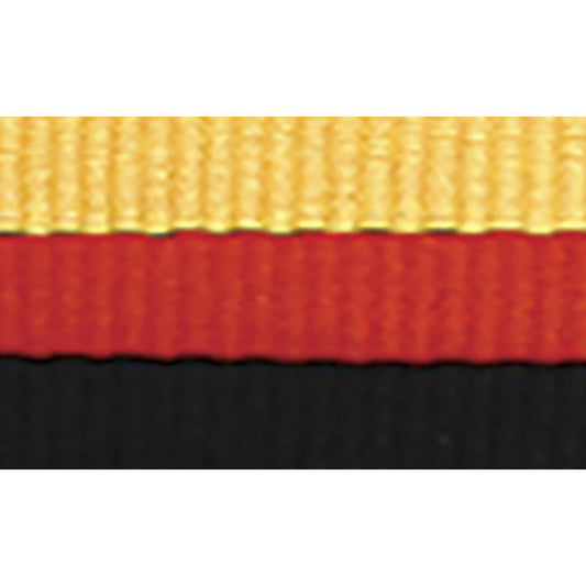 Yellow / Black / Red Ribbon