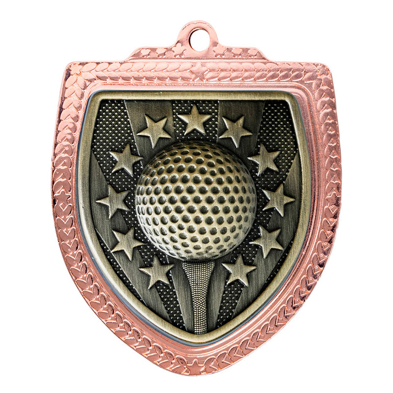 Shield Medal - Golf