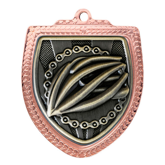 Shield Medal - Cycling