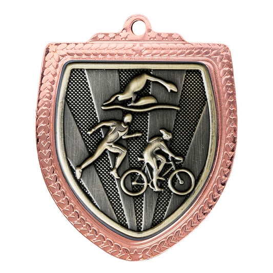 Shield Medal - Triathlon