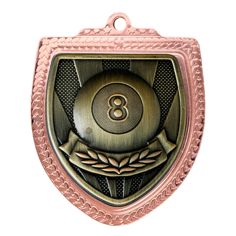 Shield Medal - Billiards/Pool Ball