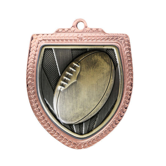 Shield Medal - Aussie Rules Ball