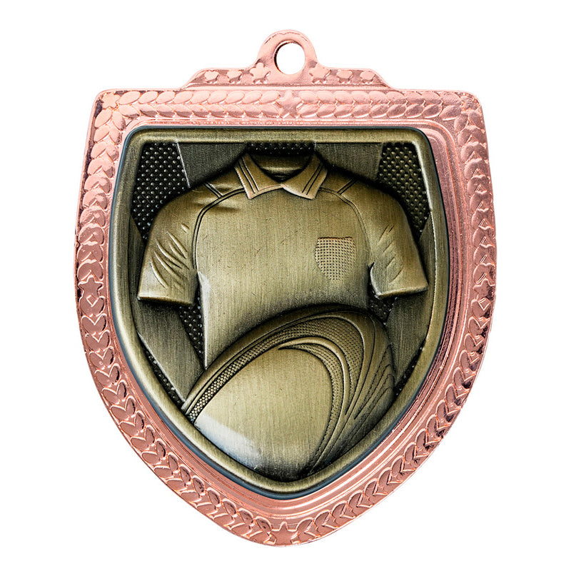 Shield Medal - Rugby Shirt