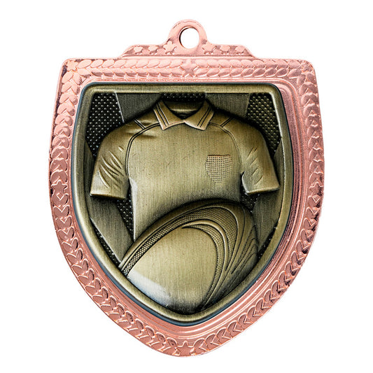 Shield Medal - Rugby Shirt