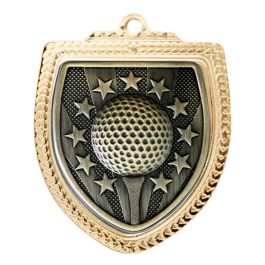 Shield Medal - Golf