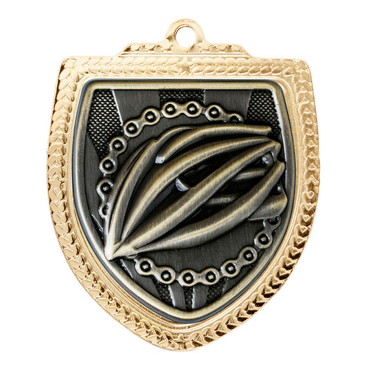 Shield Medal - Cycling