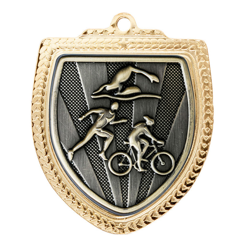 Shield Medal - Triathlon