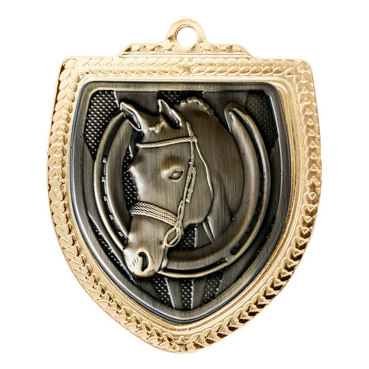 Shield Medal - Horses