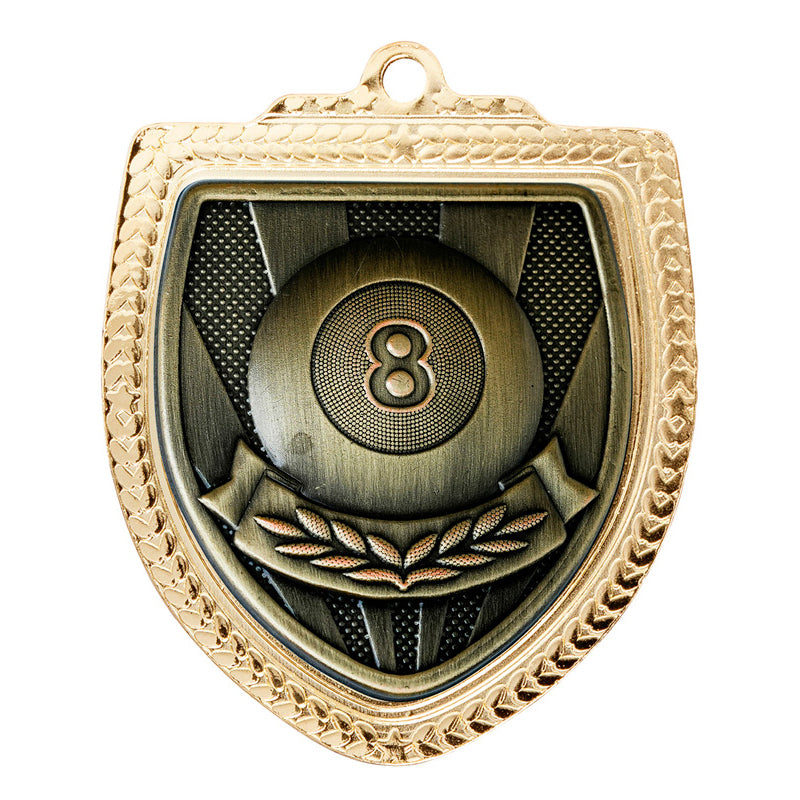 Shield Medal - Billiards/Pool Ball