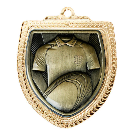Shield Medal - Rugby Shirt