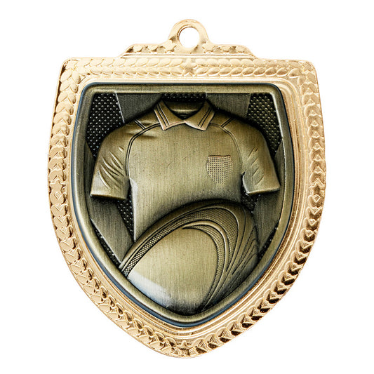 Shield Medal - Rugby Shirt