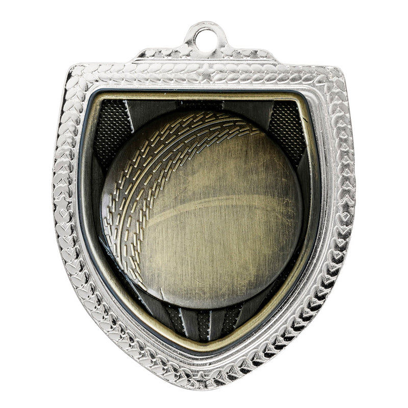 Shield Medal - Cricket Ball