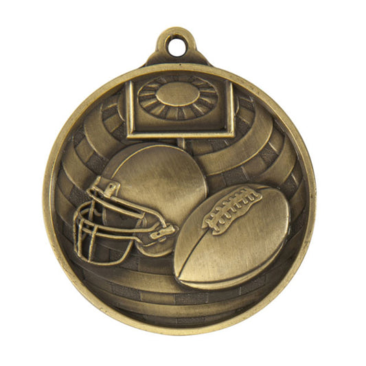 Global Medal-Grid Iron Football